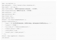 电商网站开发支付宝接入流程