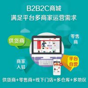 b2b2c商城系统的开发方式